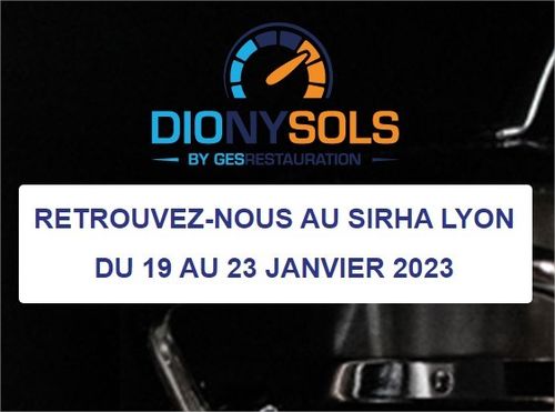 DionySols au SIRHA 2023 - Stand 7D32