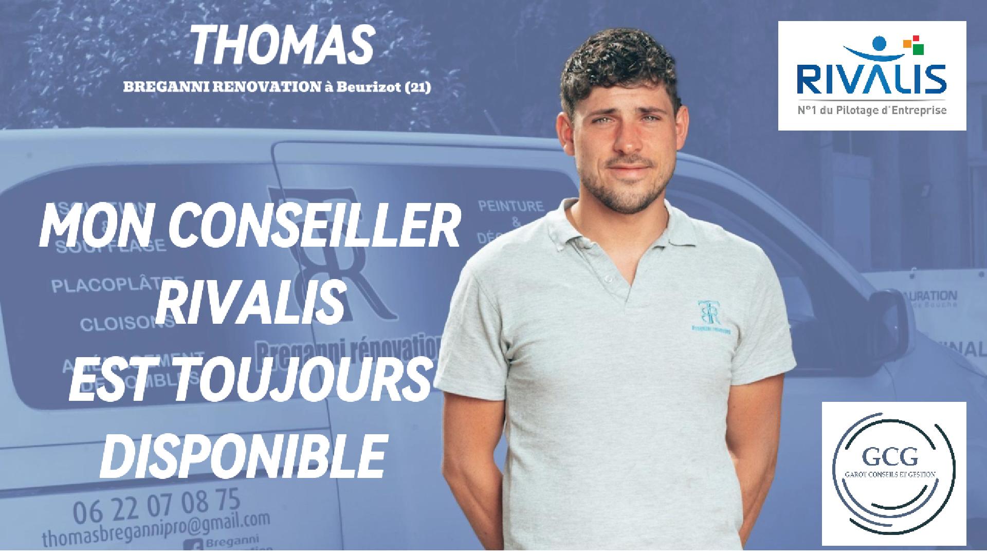 T&eacute;moignage de l'accompagnement Rivalis de Thomas Breganni, G&eacute;rant Breganni R&eacute;novation &agrave; Beurizot